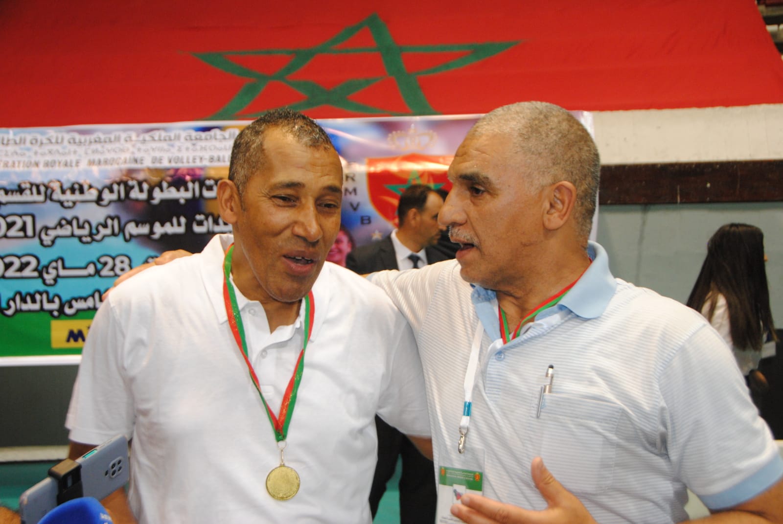 النادي المكناسي يتوج بطلا للكرة الطائرة للموسم الثاني على التوالي النادي المكناسي يتوج بطلا للكرة الطائرة للموسم الثاني على التوالي