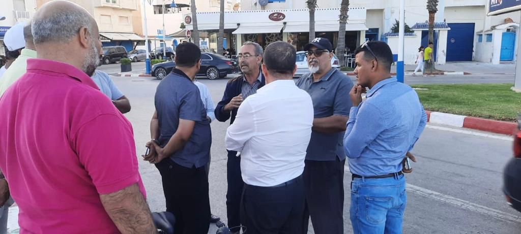 مدينة مرتيل تخصص استقبال متميز لقافلة مدينة مرتيل تخصص استقبال متميز لقافلة