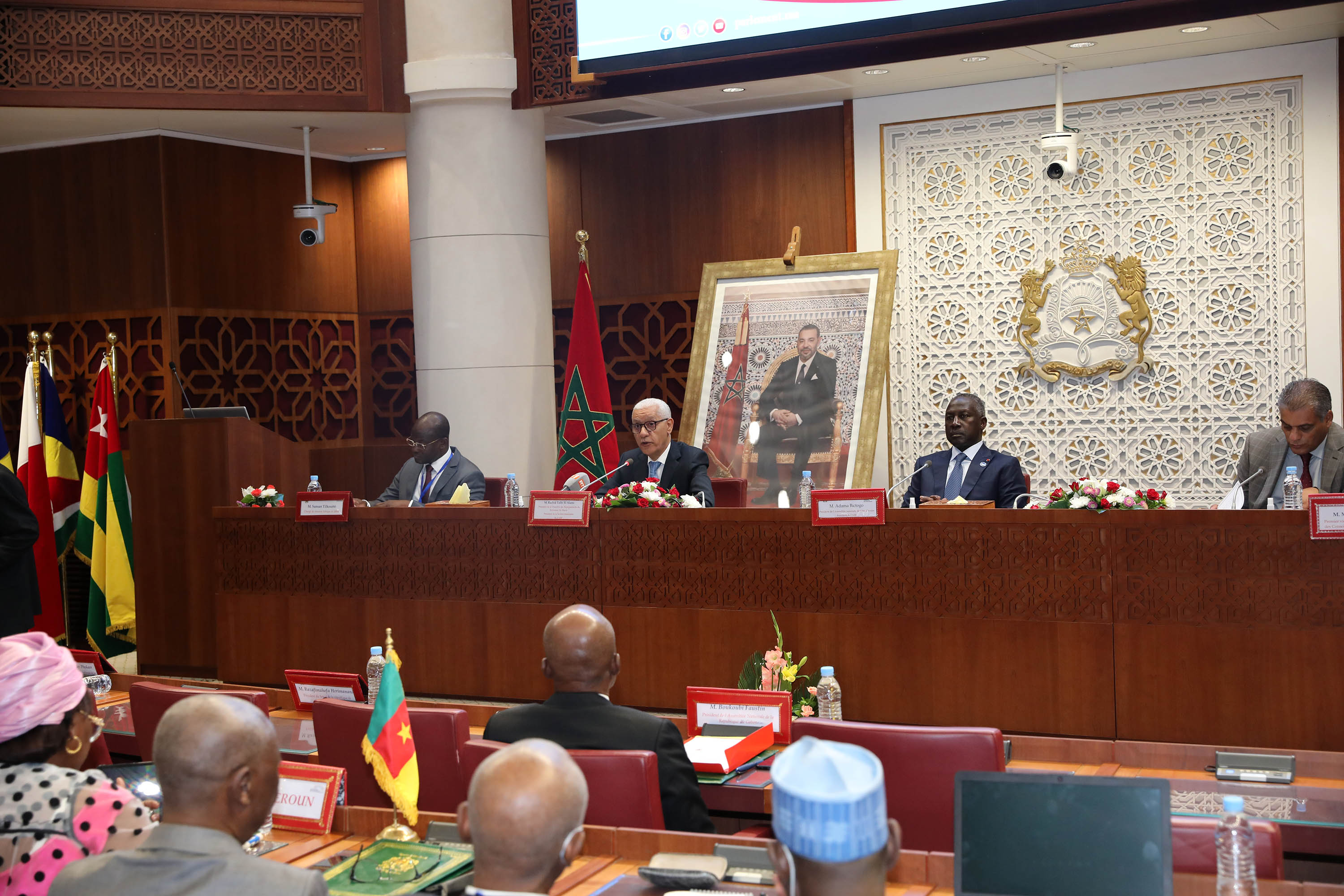 Discours de M. Rachid Talbi El Alami, Président de la Chambre des Représentants XXVIII ème Assemblée Régionale Afrique de l’Assemblée Parlementaire de la Francophonie Rabat, 23-24juin 2022 Discours de M. Rachid Talbi El Alami, Président de la Chambre des Représentants XXVIII ème Assemblée Régionale Afrique de l’Assemblée Parlementaire de la Francophonie Rabat, 23-24juin 2022