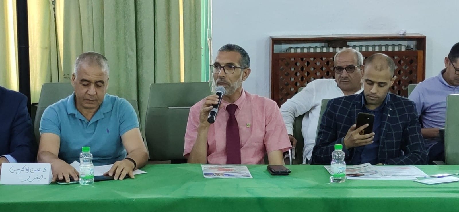 الفيدرالية المغربية لناشري الصحف بجهة فاس مكناس تنظم لقاءا دراسيا وتحتفي بالدكتور نورالدين مفتاح الفيدرالية المغربية لناشري الصحف بجهة فاس مكناس تنظم لقاءا دراسيا وتحتفي بالدكتور نورالدين مفتاح