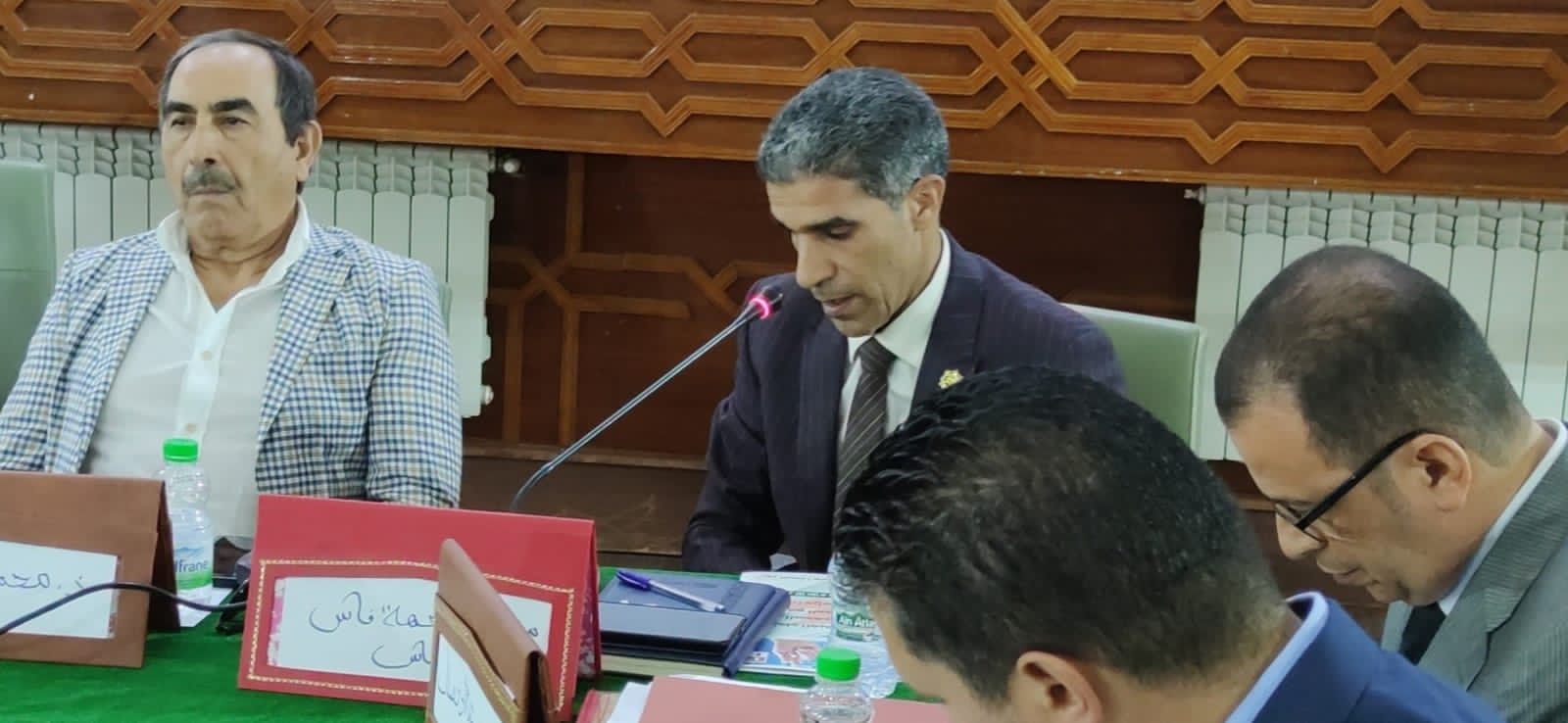 الفيدرالية المغربية لناشري الصحف بجهة فاس مكناس تنظم لقاءا دراسيا وتحتفي بالدكتور نورالدين مفتاح الفيدرالية المغربية لناشري الصحف بجهة فاس مكناس تنظم لقاءا دراسيا وتحتفي بالدكتور نورالدين مفتاح