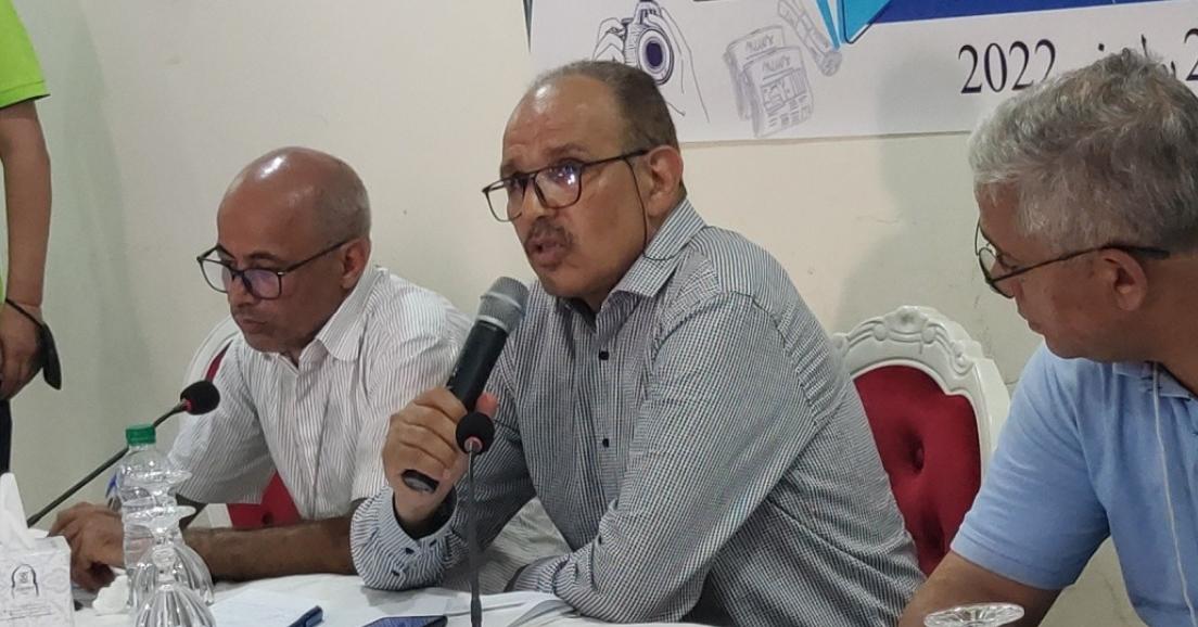 الصحافة المحلية بمكناس تعيد الحياة للنقابة الوطنية للصحافة المغربية ويوسف بلحوجي كاتبا عاما للفرع الصحافة المحلية بمكناس تعيد الحياة للنقابة الوطنية للصحافة المغربية ويوسف بلحوجي كاتبا عاما للفرع