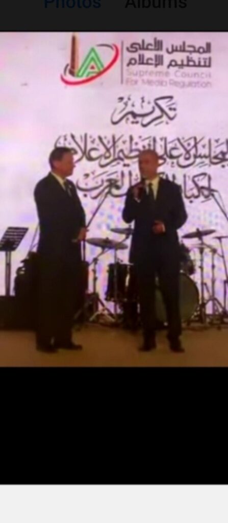 تكريم خاص لنائب رئيس اتحاد الصحافيين العرب بالقاهرة