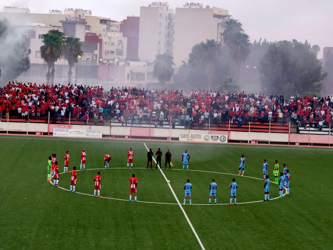 النادي المكناسي يحقق أول فوز من بطولة الهواة على اتحاد سيدي قاسم (2-0). 