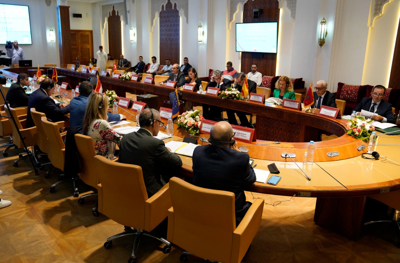 كلمة السيد راشيد الطالبي العلمي رئيس مجلس النواب، رئيس الجمعية البرلمانية للاتحاد من أجل المتوسط في اجتماع مكتب الجمعية كلمة السيد راشيد الطالبي العلمي رئيس مجلس النواب، رئيس الجمعية البرلمانية للاتحاد من أجل المتوسط في اجتماع مكتب الجمعية