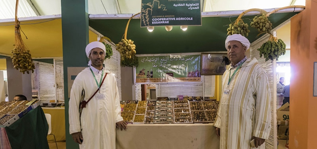 الدورة الـ 11 للملتقى الدولي للتمر بالمغرب تفتح أبوابها بأرفود الدورة الـ 11 للملتقى الدولي للتمر بالمغرب تفتح أبوابها بأرفود