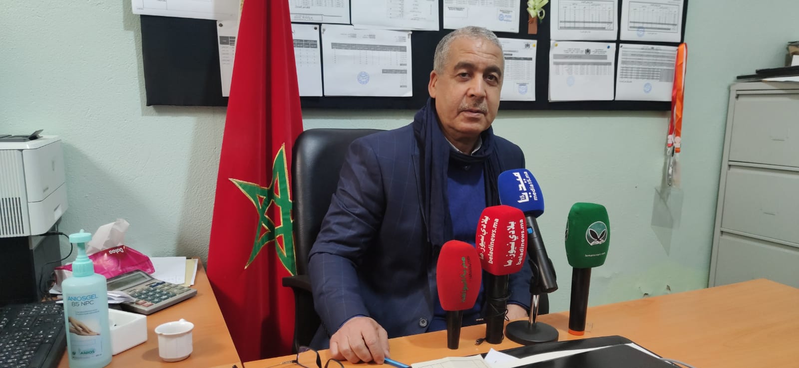 الاحتفال باليوم الوطني للسلامة الطرقية 2023 بمدرسة بن عاشر مكناس