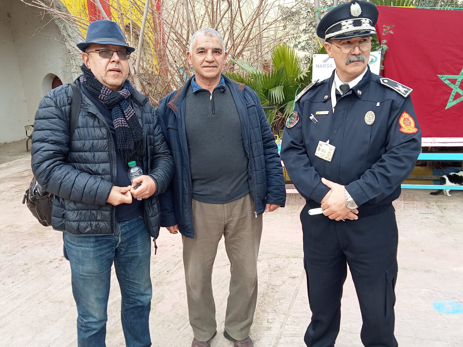 الاحتفال باليوم الوطني للسلامة الطرقية 2023 بمدرسة بن عاشر مكناس