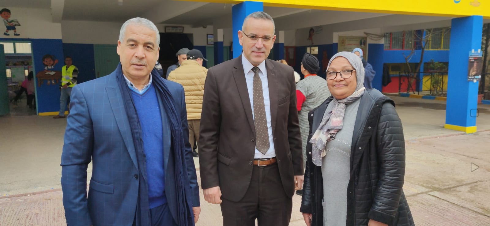 الاحتفال باليوم الوطني للسلامة الطرقية 2023 بمدرسة بن عاشر مكناس