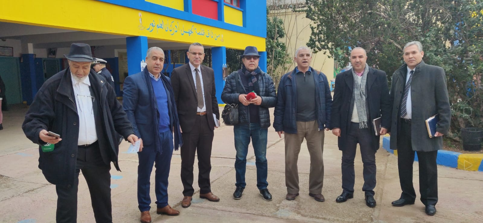 الاحتفال باليوم الوطني للسلامة الطرقية 2023 بمدرسة بن عاشر مكناس