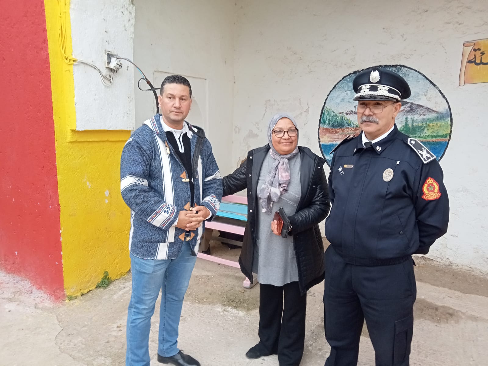 الاحتفال باليوم الوطني للسلامة الطرقية 2023 بمدرسة بن عاشر مكناس