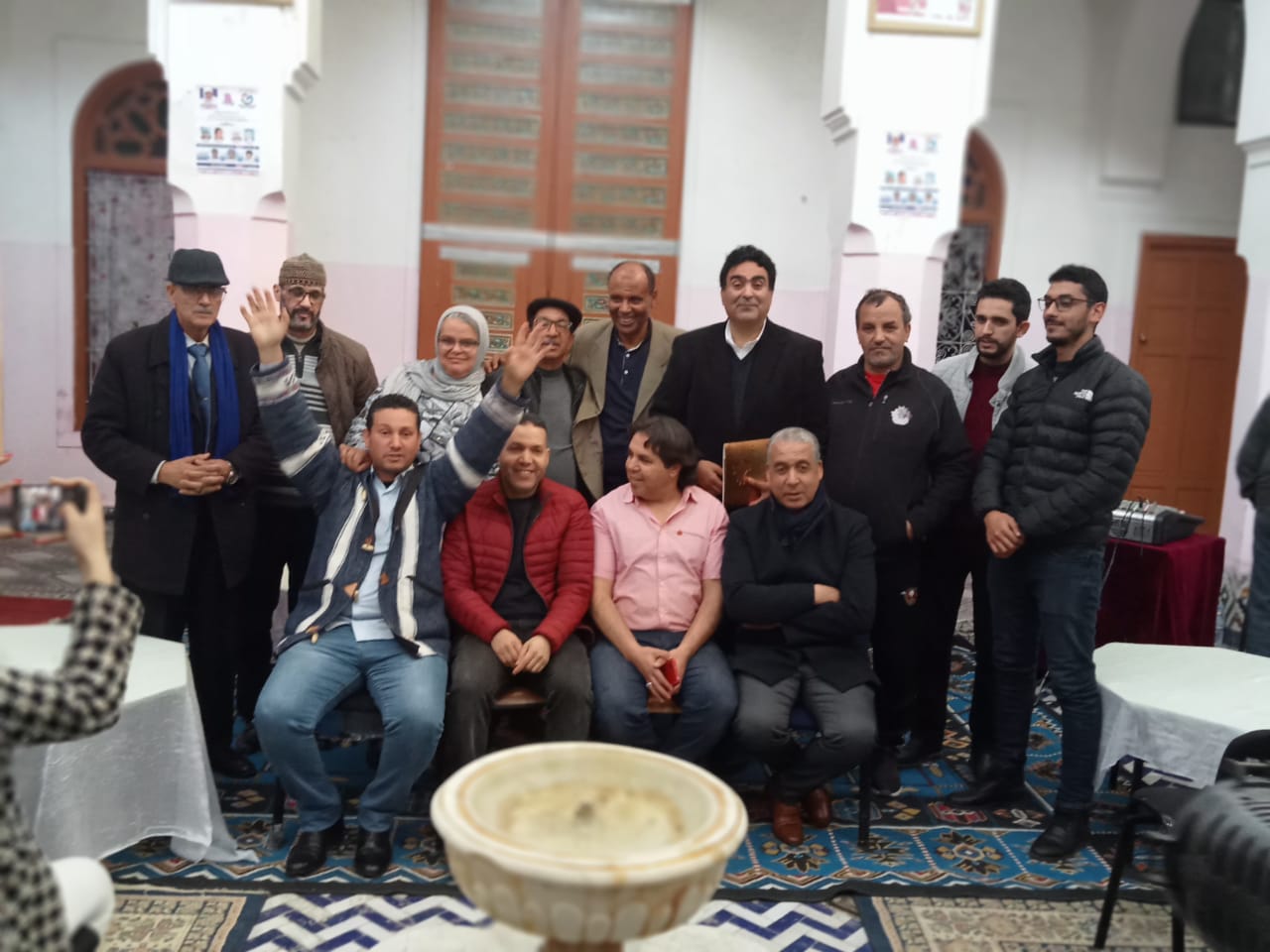 دورة الاستاذة الفاضلة وفاء بنور  بالمركز السوسيو ثقافي دار العرايشي-باب بردعين بمناسبة اليوم العالمي للمرأة .