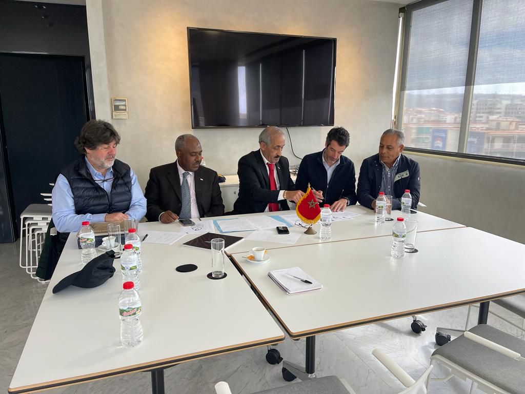 الاستاذ  محمد بلماحي لمخاطبيه الإسبانيين، اتفاقية التعاون  والشراكة  في ميدان سباق الدراجات تتماشى مع الرؤية الرياضية الملكية  السديدة الهادفة إلى توطيد العلاقات مع البلدان الشقيقة والصديقة