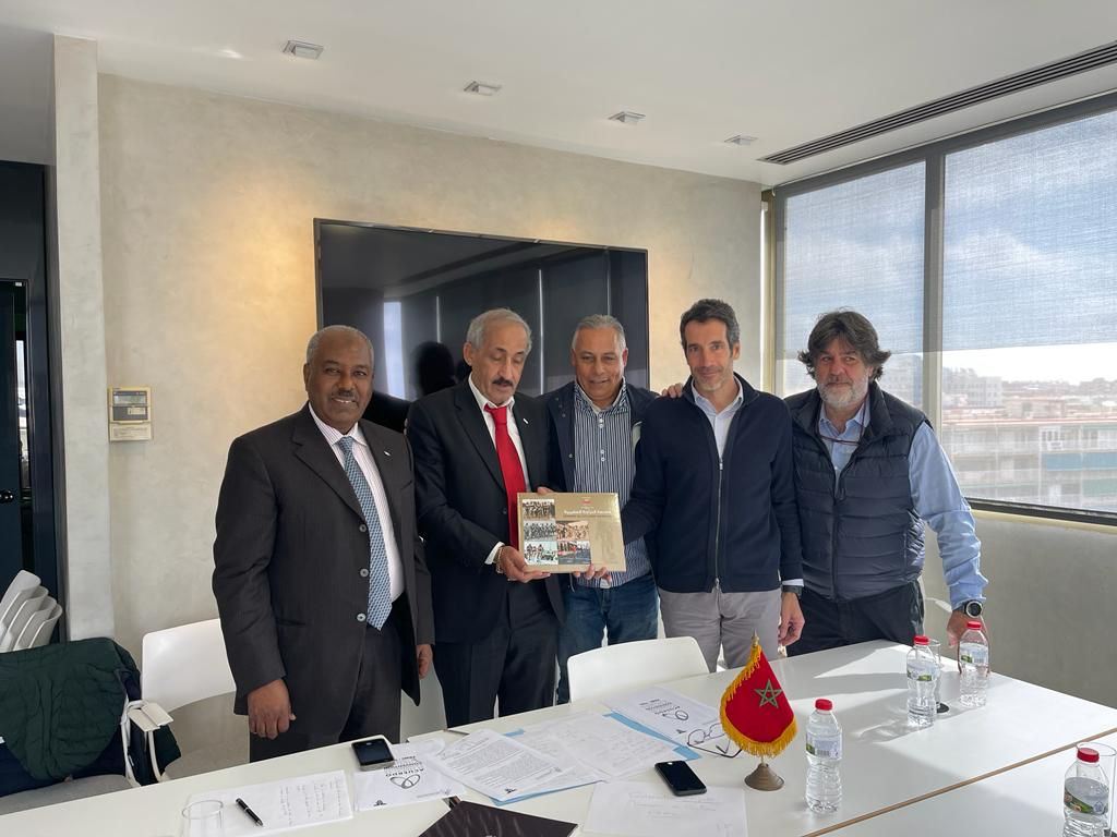 الاستاذ محمد بلماحي لمخاطبيه الإسبانيين، اتفاقية التعاون والشراكة في ميدان سباق الدراجات تتماشى مع الرؤية الرياضية الملكية السديدة الهادفة إلى توطيد العلاقات مع البلدان الشقيقة والصديقة الاستاذ محمد بلماحي لمخاطبيه الإسبانيين، اتفاقية التعاون والشراكة في ميدان سباق الدراجات تتماشى مع الرؤية الرياضية الملكية السديدة الهادفة إلى توطيد العلاقات مع البلدان الشقيقة والصديقة