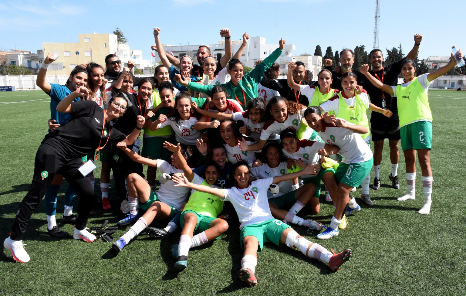 المنتخب المغربي النسوي لأقل من 20 سنة يحرز لقب دورة اتحاد شمال إفريقيا بتونس 