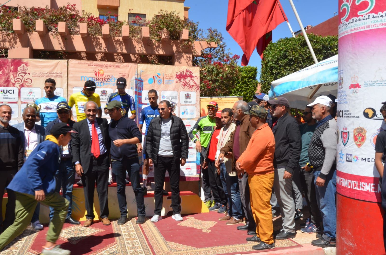 أشرف الدغمي يتوج بطلا لطواف جهة مراكش أسفي للدراجات في نسخته الأولى أشرف الدغمي يتوج بطلا لطواف جهة مراكش أسفي للدراجات في نسخته الأولى