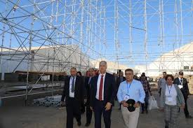 مكناس .. صديقي يطلع على تقدم أشغال تجهيز موقع احتضان الدورة الـ 15 من الملتقى الدولي للفلاحة بالمغرب مكناس .. صديقي يطلع على تقدم أشغال تجهيز موقع احتضان الدورة الـ 15 من الملتقى الدولي للفلاحة بالمغرب