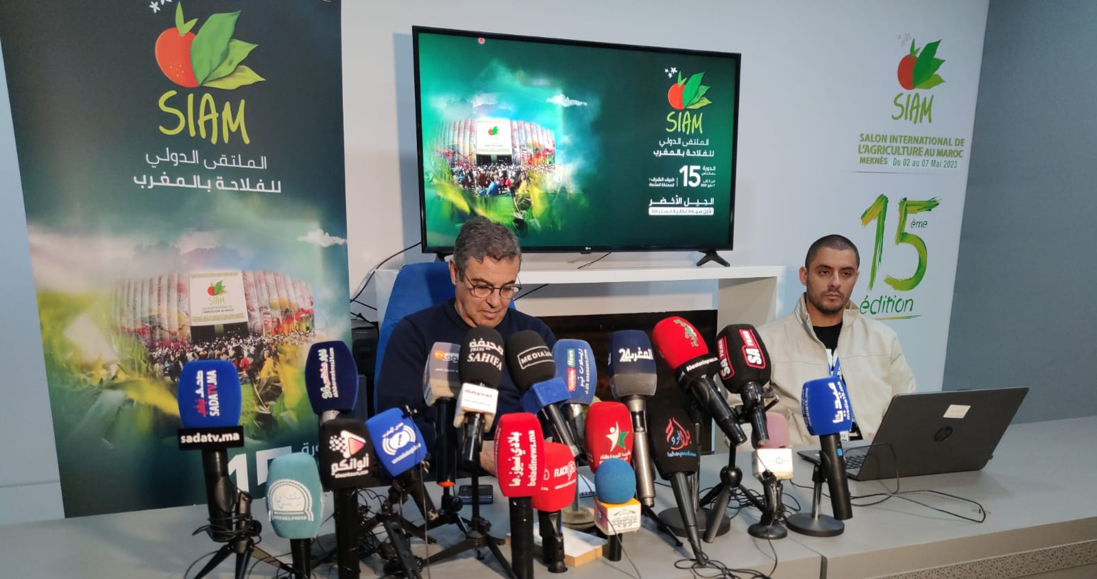 جواد الشامي يؤكد ان الدورة ال 15 من الملتقى الدولي للفلاحة ستكون ناجحة بكل المقاييس جواد الشامي يؤكد ان الدورة ال 15 من الملتقى الدولي للفلاحة ستكون ناجحة بكل المقاييس