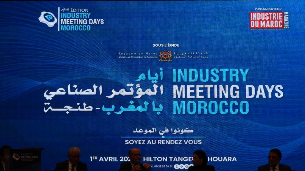 الرئيسية أخبار عامة مساحة اعلانية طنجة تحتضن يومي 28 و 29 أبريل الجاري النسخة الخامسة من “أيام المؤتمر الصناعي بالمغرب”