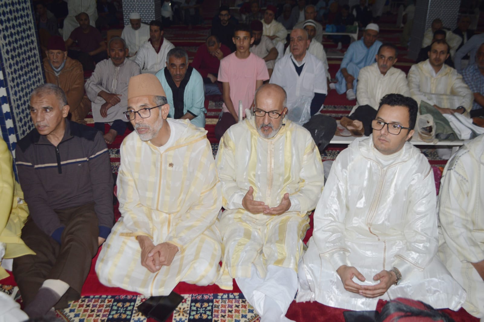 عامل عمالة مكناس يترأس بمسجد ” الحسن الثاني ” حفلا دينيا إحياء لليلة القدر المباركة