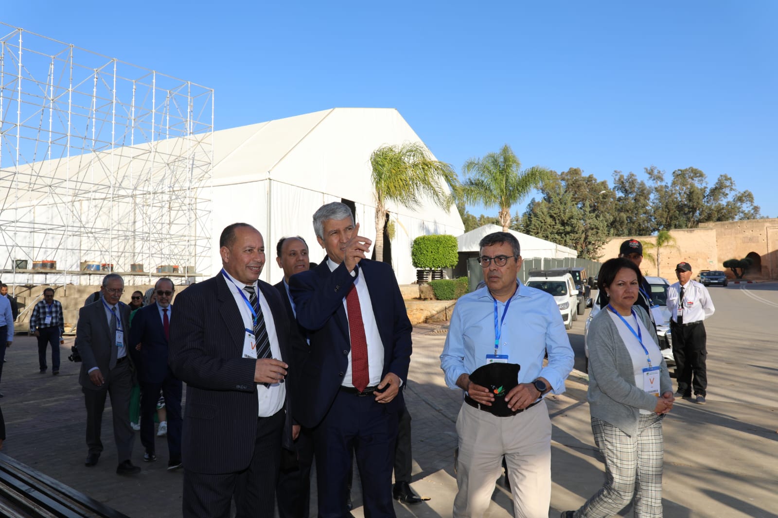 التحضير للدورة الـ 15 للملتقى الدولي للفلاحة محور اجتماع بين السيد صديقي و