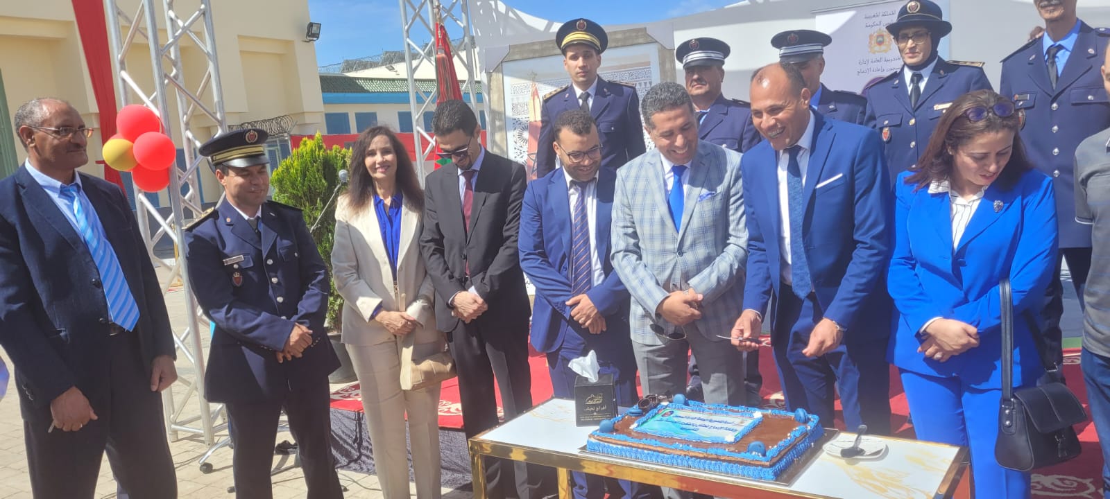 مكناس: السجن المحلي (تولال 2) يخلد الذكرى (15) على تأسيس المندوبية العامة لإدارة السجون وإعادة الإدماج. مكناس: السجن المحلي (تولال 2) يخلد الذكرى (15) على تأسيس المندوبية العامة لإدارة السجون وإعادة الإدماج.