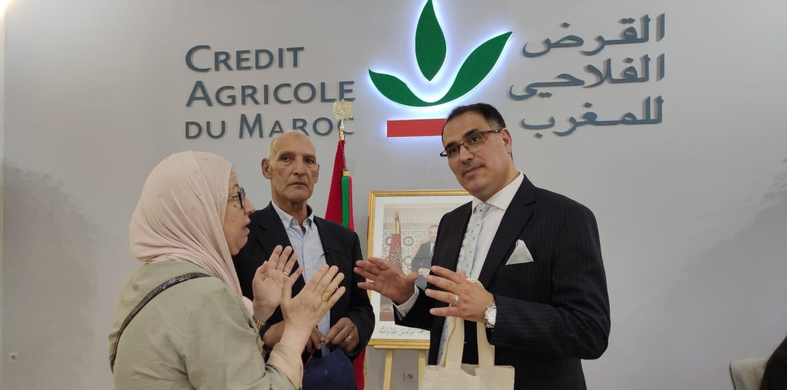 القرض الفلاحي يواصل تحدياته الكبرى لتحقيق رهانات التنمية الفلاحية بالمملكة المغربية والملتقى الدولي للفلاحة بمكناس محطة سنوية لتجديد التواصل والاستمرار مع المهنيين القرض الفلاحي يواصل تحدياته الكبرى لتحقيق رهانات التنمية الفلاحية بالمملكة المغربية والملتقى الدولي للفلاحة بمكناس محطة سنوية لتجديد التواصل والاستمرار مع المهنيين