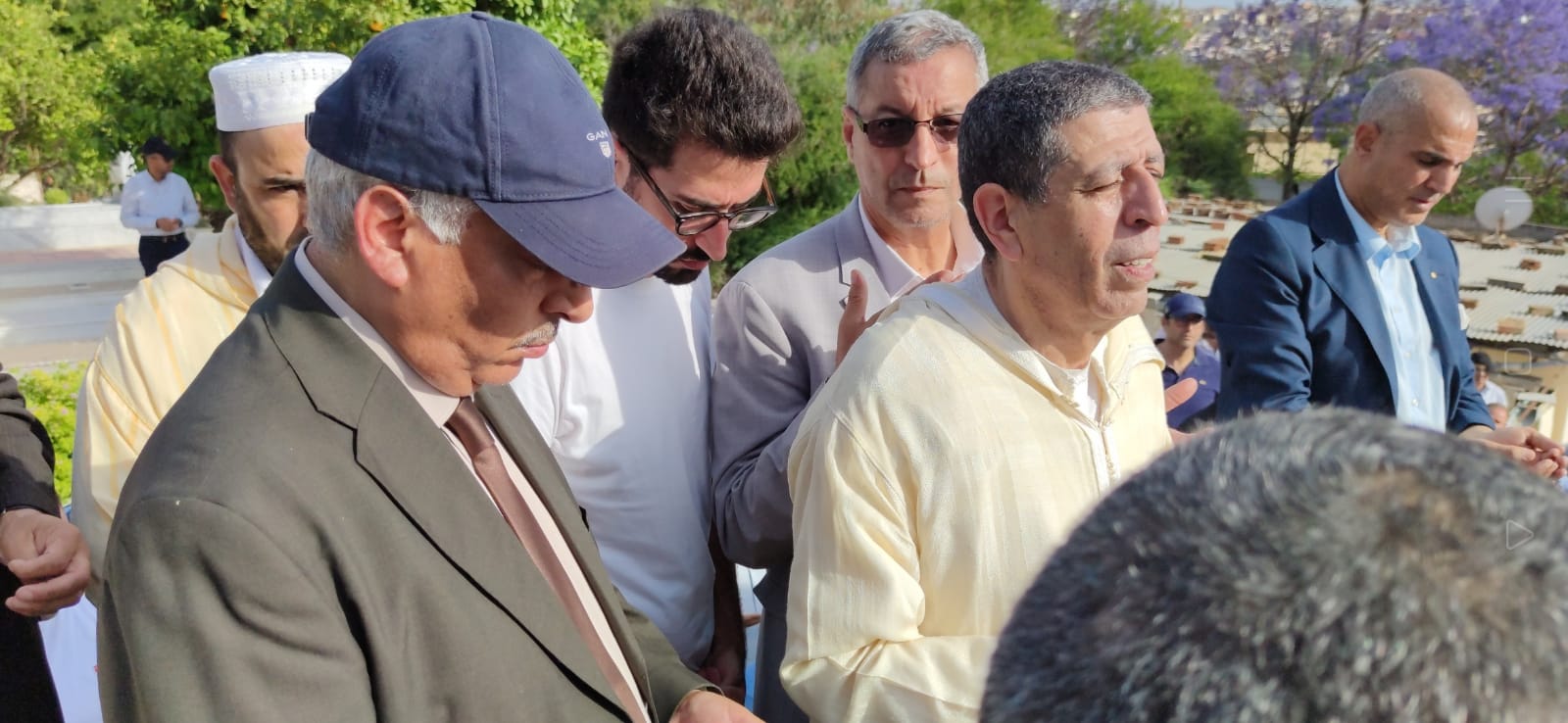 مكناس تودع  أحد رجالاتها  الابرار  الى متواه الأخير باسيدي لحلو  أول مؤسس  للنادي الرياضي المكناسي