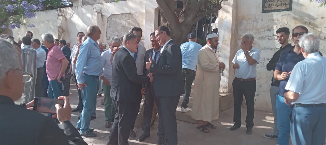 مكناس تودع  أحد رجالاتها  الابرار  الى متواه الأخير باسيدي لحلو  أول مؤسس  للنادي الرياضي المكناسي