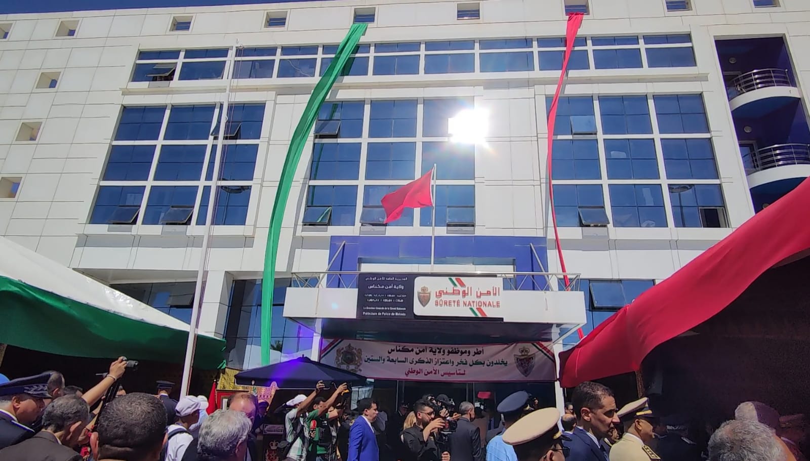 في  ذكرى التأسيس  67  والي  أمن مكناس يستعرض  الحصيلة  الإيجابية  للعمل  الأمني