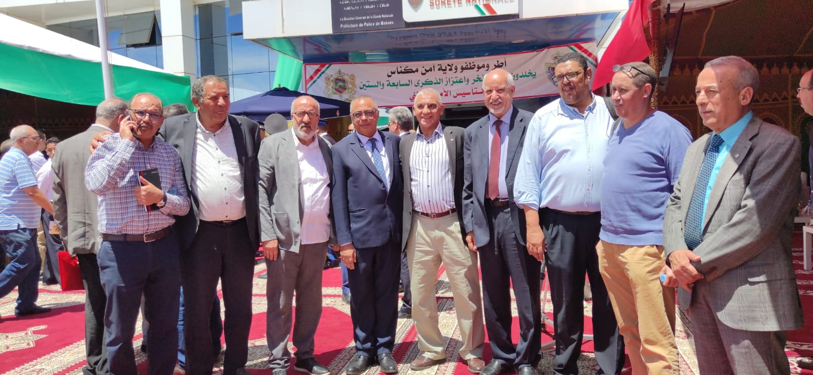 في  ذكرى التأسيس  67  والي  أمن مكناس يستعرض  الحصيلة  الإيجابية  للعمل  الأمني