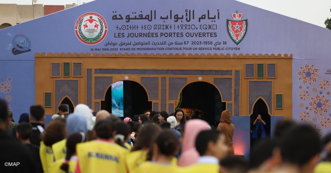 رقم قياسي لعدد زوار فضاء الأبواب المفتوحة للأمن الوطني بما يناهز مليون و150 ألف زائر (المديرية العامة للأمن الوطني)