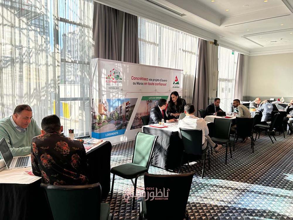 نجاح معرض مجموعة العمران بمدينة بروكسل بحضور السفير وأبناء الجالية نجاح معرض مجموعة العمران بمدينة بروكسل بحضور السفير وأبناء الجالية