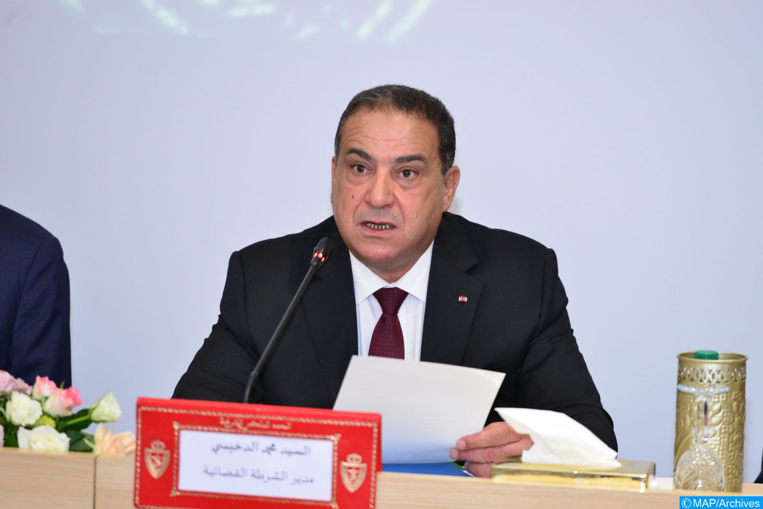 السيد الدخيسي يشيد بالتعاون الوثيق بين المديرية العامة للأمن الوطني ورئاسة النيابة العامة والسلطة القضائية