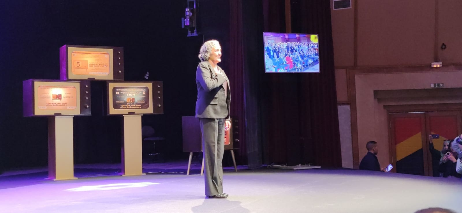 انطلاق مهرجان مكناس للدراما التلفزية بتكريم راوية وبن موسى انطلاق مهرجان مكناس للدراما التلفزية بتكريم راوية وبن موسى