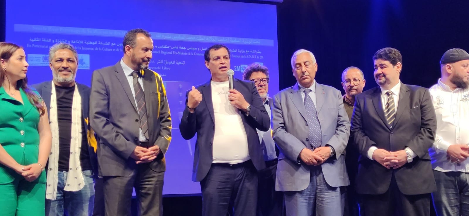 فعاليات مهرجان مكناس للدراما التلفزية تعرف نجاحا كبيرا باستقبال جمهور غفير حج الى دار الثقافة محمد المنوني، وساحة لاكورا طيلة الخمسة ايام