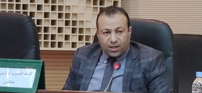 السيد عبد الغني الصبار عامل عمالة مكناس يترأس حفل توديع أول فوج حجاج بيت الله الحرام