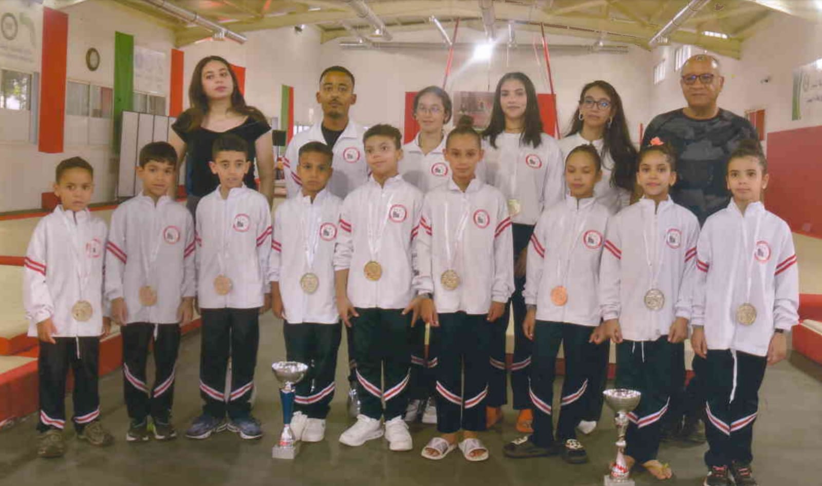 مشاركة و فوز النادي المكناسي للجمباز