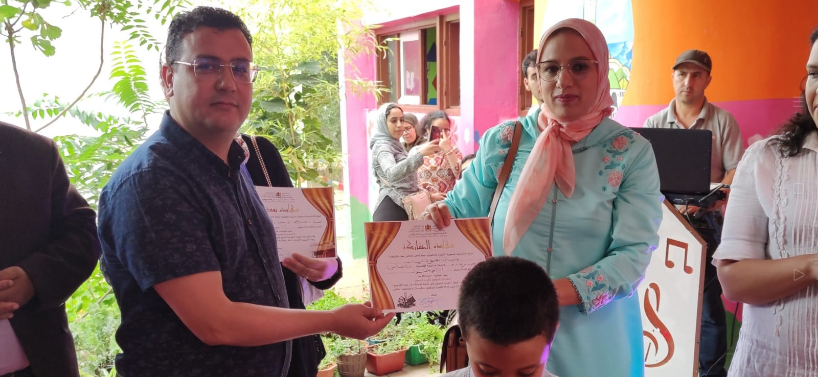 المديرية الإقليمية لوزارة التربية الوطنية بمكناس :  تنظم الملتقى الإقليمي الثالث لذوي الاحتياجات الخاصة بمدرسة ابن الونان الابتدائية بمكناس / حمرية