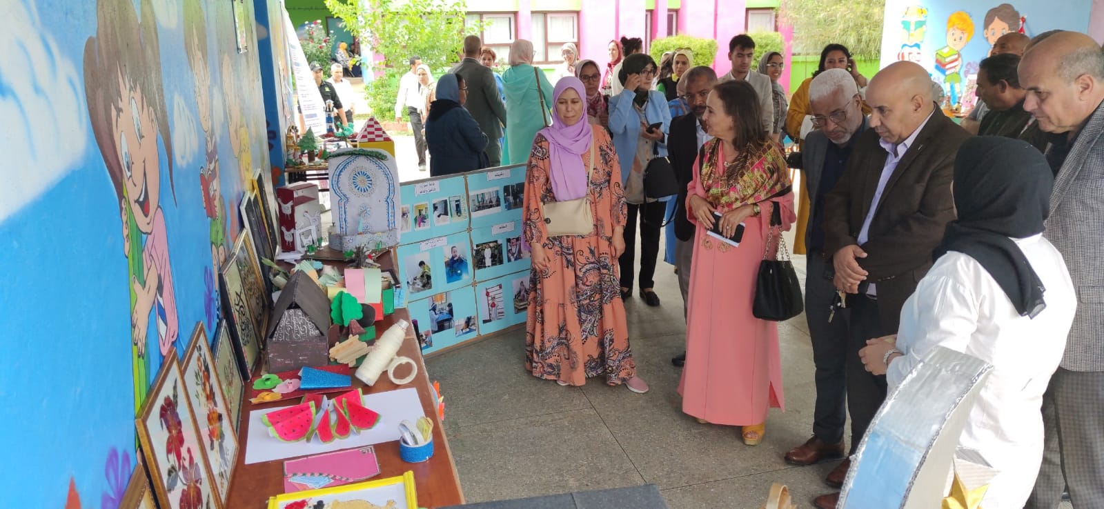 المديرية الإقليمية لوزارة التربية الوطنية بمكناس :  تنظم الملتقى الإقليمي الثالث لذوي الاحتياجات الخاصة بمدرسة ابن الونان الابتدائية بمكناس / حمرية