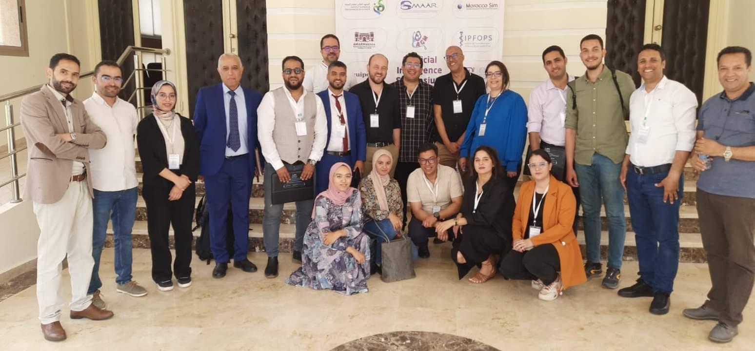 الذكاء الاصطناعي في خدمة الصحة والارتقاء المجتمعي محورملتقى علمي دولي نظمته بمكناس ، الرابطة المغربية للبحث العلمي والحق في الصحة الذكاء الاصطناعي في خدمة الصحة والارتقاء المجتمعي محورملتقى علمي دولي نظمته بمكناس ، الرابطة المغربية للبحث العلمي والحق في الصحة