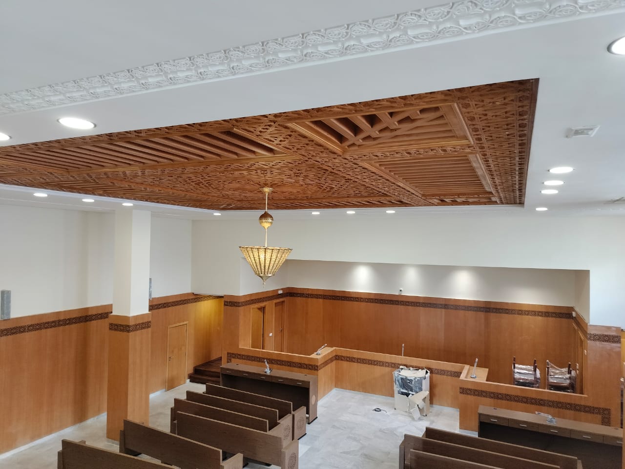 اعلان بخصوص تاريخ الشروع في العمل بمقر المحكمة الجديدة (بحمرية) بمكناس