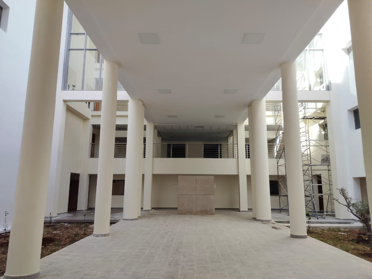 اعلان بخصوص تاريخ الشروع في العمل بمقر المحكمة الجديدة (بحمرية) بمكناس