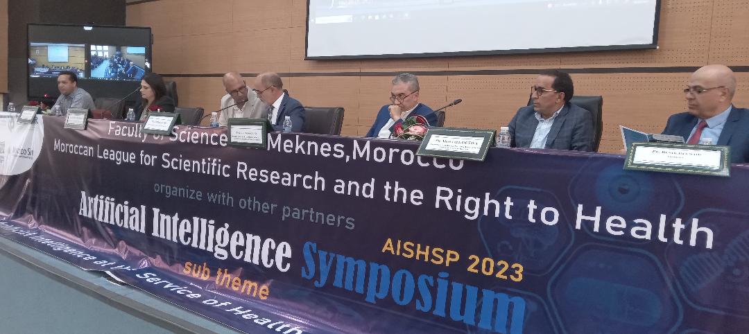 الذكاء الاصطناعي في خدمة الصحة والارتقاء المجتمعي محورملتقى علمي دولي نظمته بمكناس ، الرابطة المغربية للبحث العلمي والحق في الصحة الذكاء الاصطناعي في خدمة الصحة والارتقاء المجتمعي محورملتقى علمي دولي نظمته بمكناس ، الرابطة المغربية للبحث العلمي والحق في الصحة