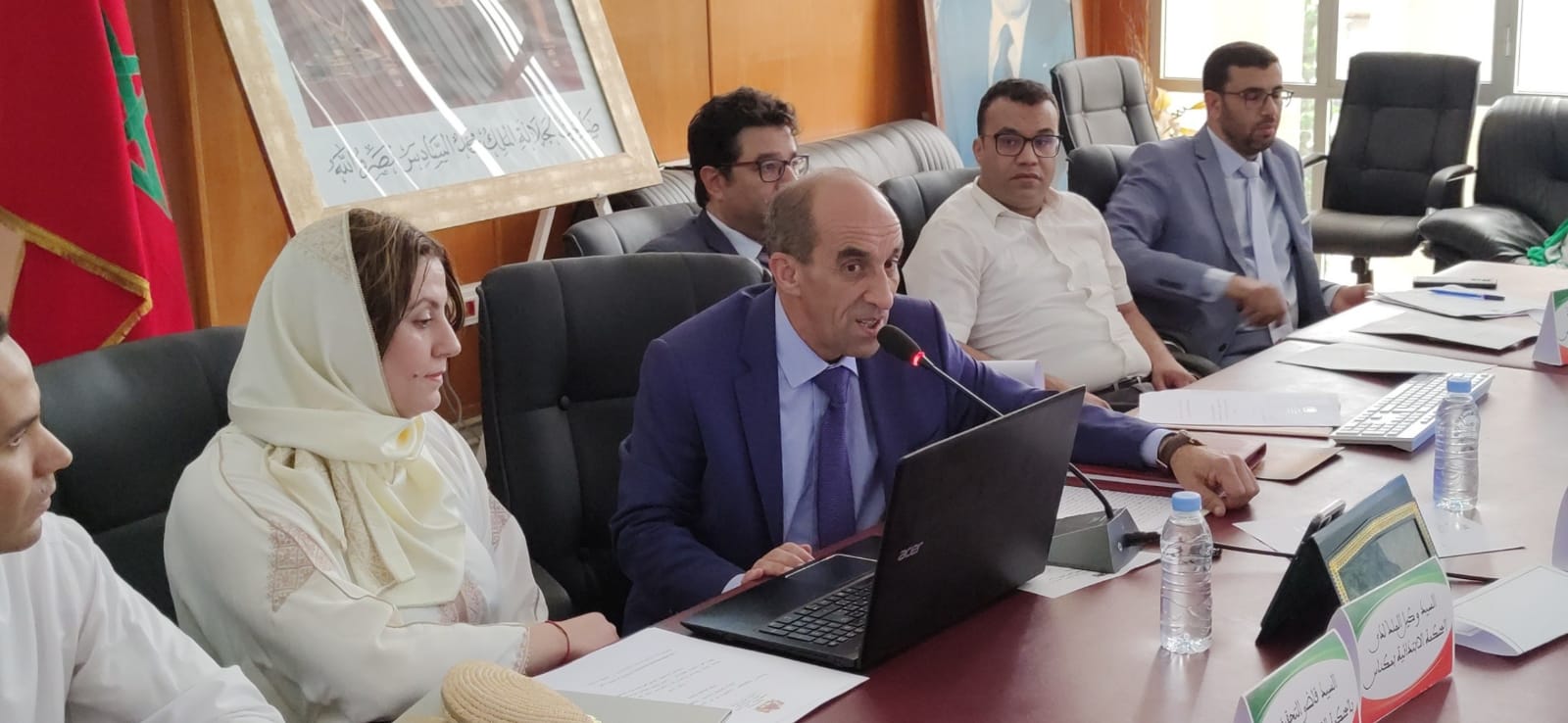 فعاليات الإجتماع السنوي بمحكمة الإستئناف بمكناس بخصوص تأهيل وإعادة إدماج نزلاء المؤسسات السجنية