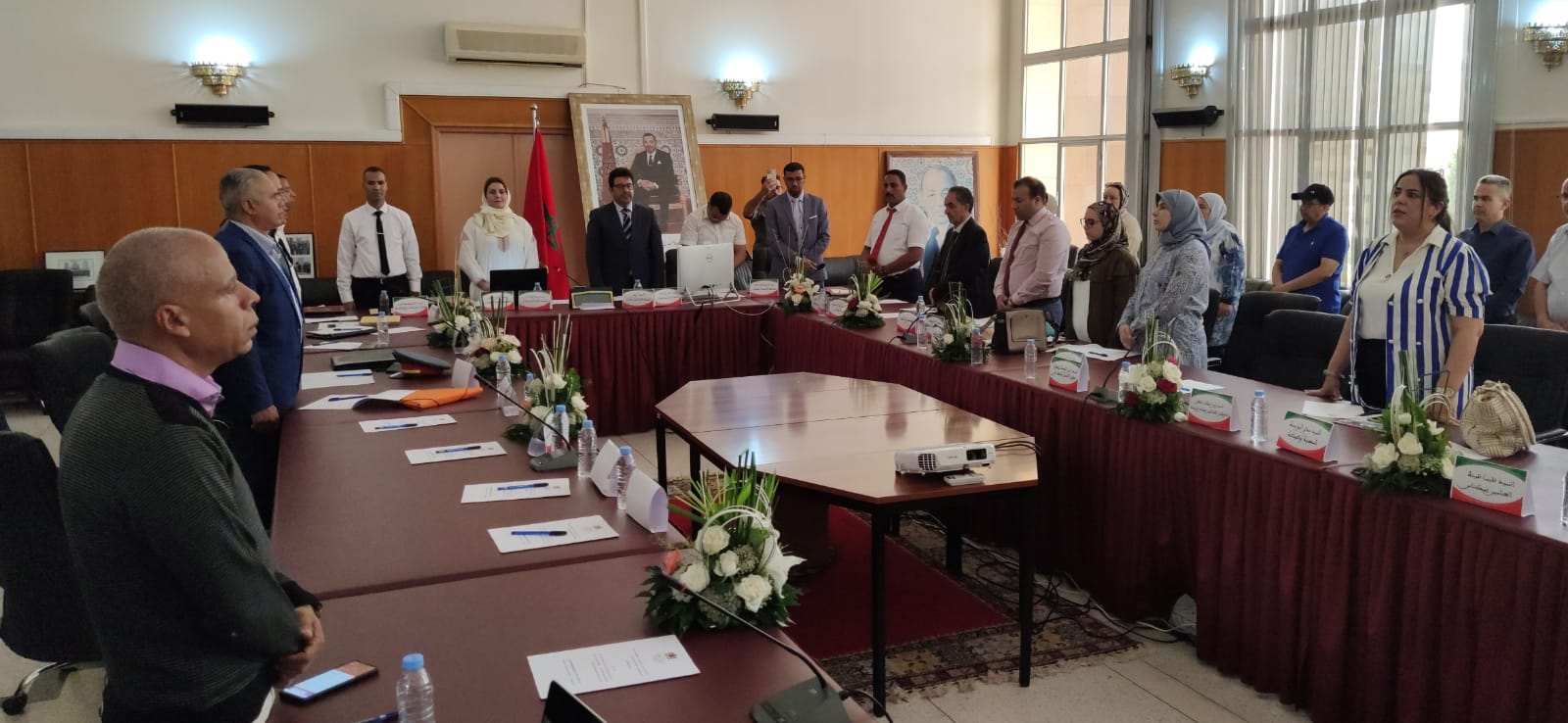 فعاليات الإجتماع السنوي بمحكمة الإستئناف بمكناس بخصوص تأهيل وإعادة إدماج نزلاء المؤسسات السجنية