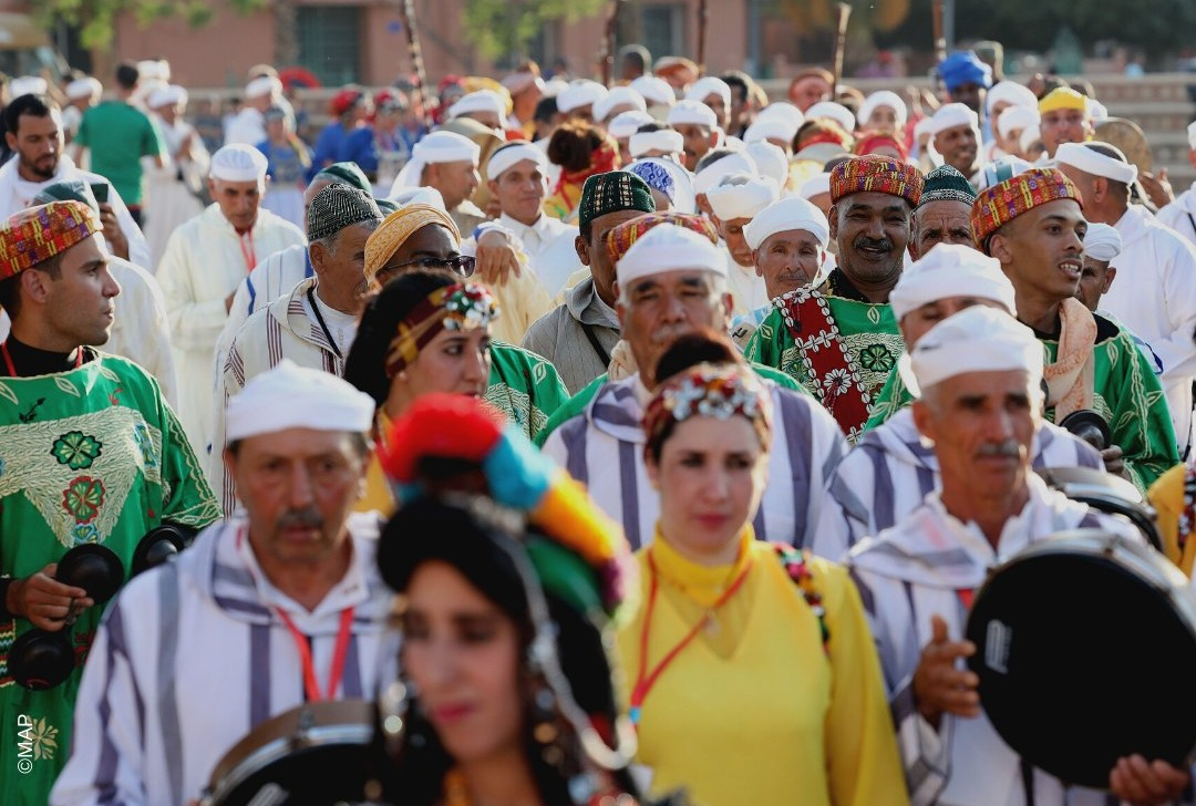 افتتاح الدورة الـ 52 للمهرجان الوطني للفنون الشعبية