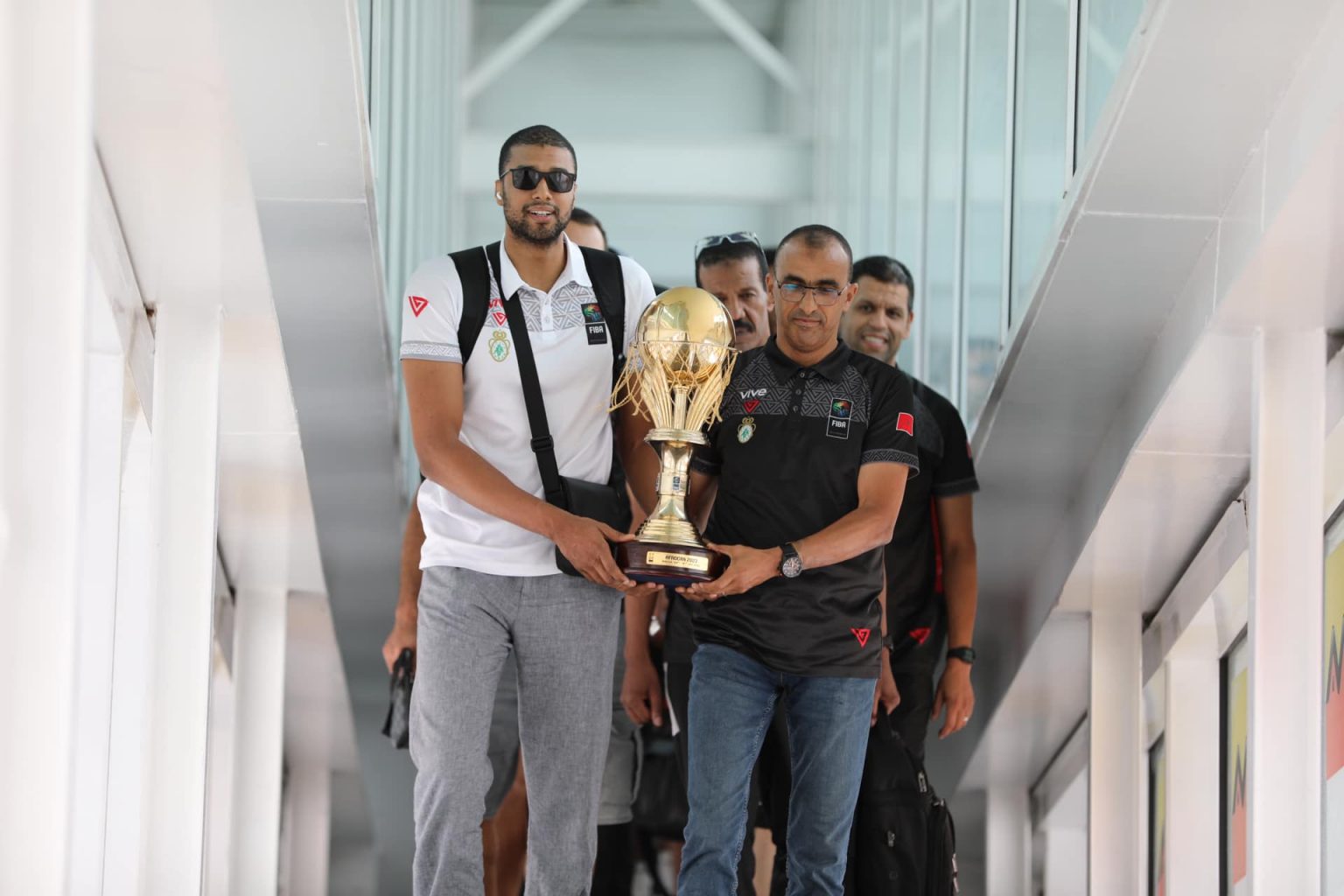 حفل استقبال على شرف ” أسود السلة ” المتوجين بلقب بطولة إفريقيا للاعبين المحليين