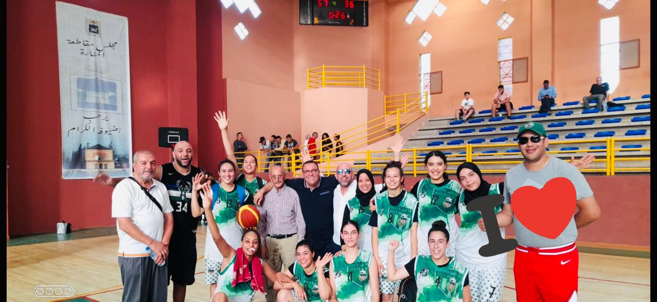 رجاء بني ملال لكرة السلة سيدات يحقق الصعود للقسم الأول