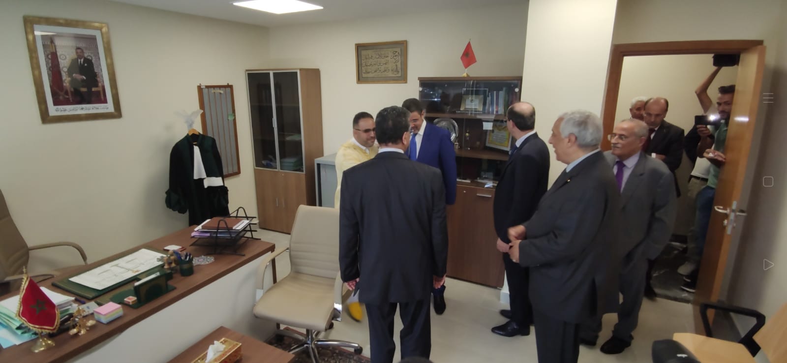 وزير العدل يدشن مقرا جديدا للمحكمة الابتدائية بمكناس وزير العدل يدشن مقرا جديدا للمحكمة الابتدائية بمكناس